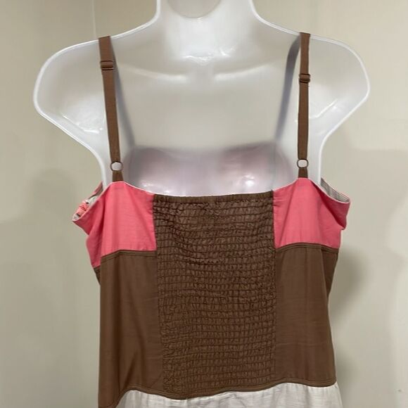 NWOT Spenser Jeremy Striped Spaghetti Strap Dress. Size 10 M medium - Picture 7 of 12